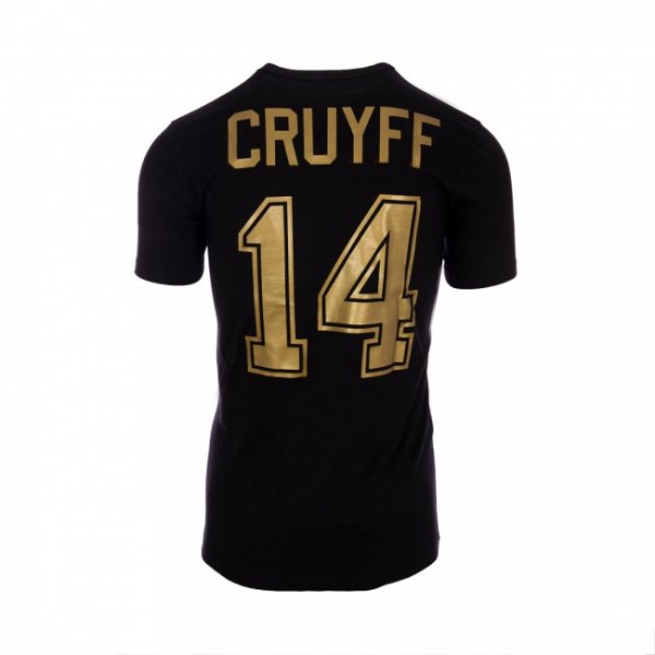 Afbeeldingen van Cruyff - Fourteen T-Shirt - Zwart/ Goud
