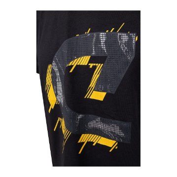 Cruyff - Elluvium T-Shirt - Zwart/ Goud Cruyff - Elluvium T-Shirt - Zwart/ Goud