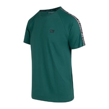 Cruyff Sports - Xicota Taped T-Shirt - Donkergroen Cruyff Sports - Xicota Taped T-Shirt - Donkergroen