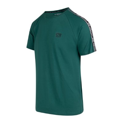 Cruyff Sports - Xicota Taped T-Shirt - Donkergroen afbeelding