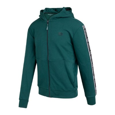 Cruyff Sports - Xicota Hooded Trainingsjack - Donkergroen afbeelding
