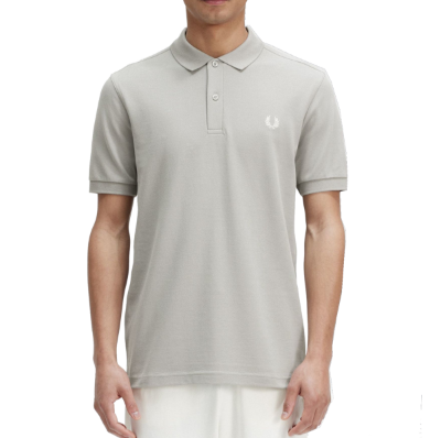 Fred Perry - Plain Tennis Poloshirt - Limestone afbeelding