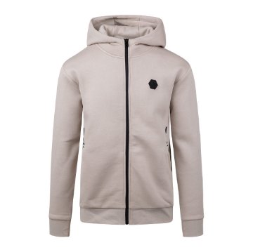 Cruyff - Forth Hooded Trainingsjack - Beige Cruyff - Forth Hooded Trainingsjack - Beige
