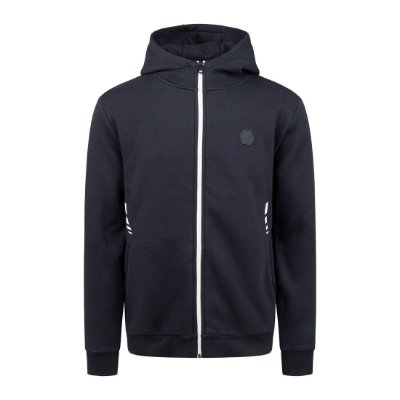 Cruyff - Forth Hooded Trainingsjack - Zwart afbeelding