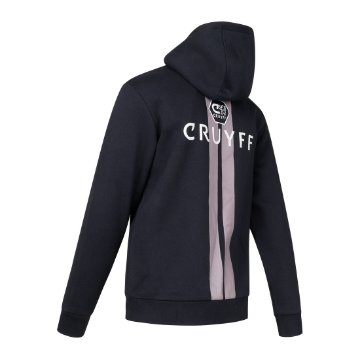 Cruyff - Forth Hooded Trainingsjack - Zwart Cruyff - Forth Hooded Trainingsjack - Zwart