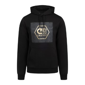 Cruyff - Explore Hoodie - Zwart/ Goud Cruyff - Explore Hoodie - Zwart/ Goud