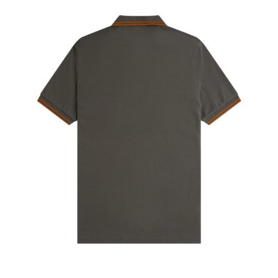 Fred Perry – Twin Tipped Poloshirt – Field / Nut Flake