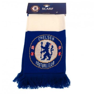 Chelsea Bar Scarf - Blue/ White Chelsea Bar Scarf - Blue/ White