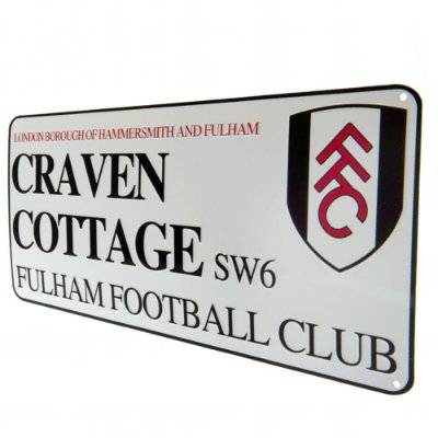 Fulham Straatbord 40cm x 18cm