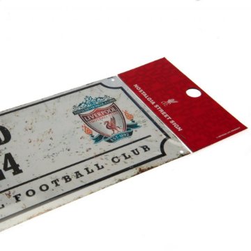 Liverpool FC Street Sign Retro Liverpool FC Street Sign Retro
