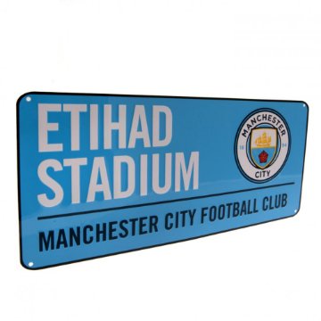 Manchester City FC Street Sign Manchester City FC Street Sign