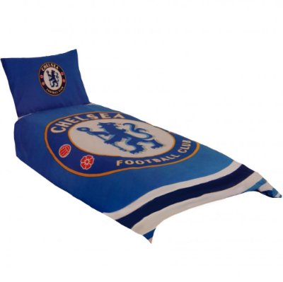 Chelsea Dekbedovertrek & Kussensloop (1 Persoon) - Omkeerbaar afbeelding