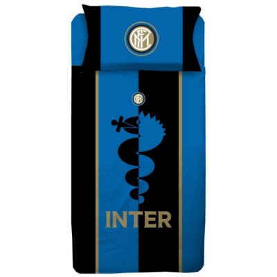 Inter Milan Dekbedovertrek & Kussensloop (1 Persoon) afbeelding