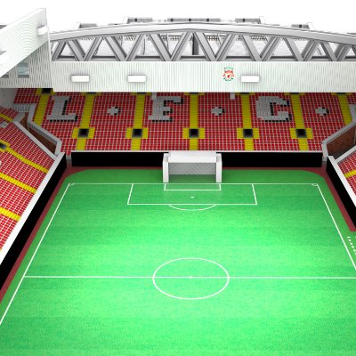 Liverpool Anfield Stadion – 3D Puzzel