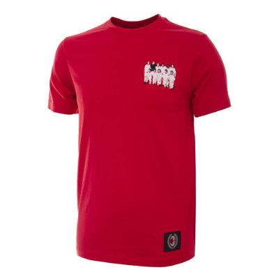 COPA Football - AC Milan CL 2003 Team Embroidery T-Shirt - Rood afbeelding