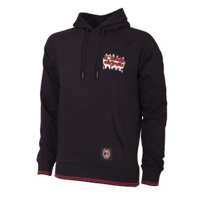 COPA Football - AC Milan Coppa 2003 Team Embroidery Hoodie - Zwart afbeelding