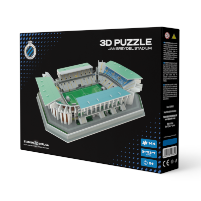 Club Brugge Jan Breydel Stadion - 3D Puzzel afbeelding