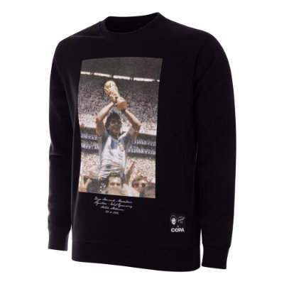 COPA Football - Maradona Argentinië WK 1986 Celebration Sweater - Zwar afbeelding