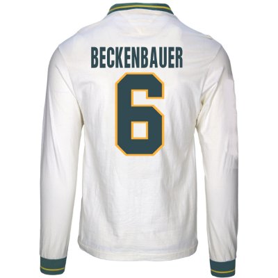 New York Cosmos Retro Voetbalshirt 1978 + Beckenbauer 6 afbeelding