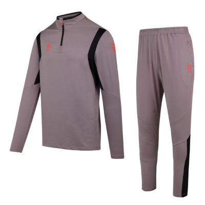 Robey - Playmaker Half-Zip Trainingspak - Taupe afbeelding