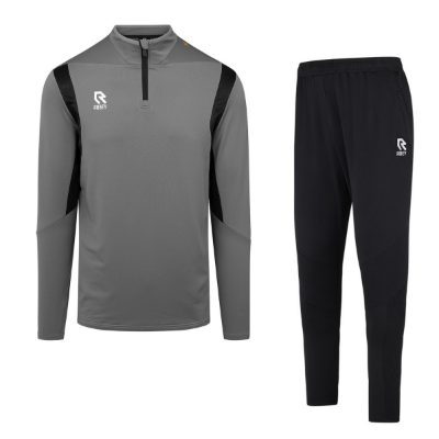 Robey - Playmaker Half-Zip Trainingspak - Grijs/ Zwart afbeelding