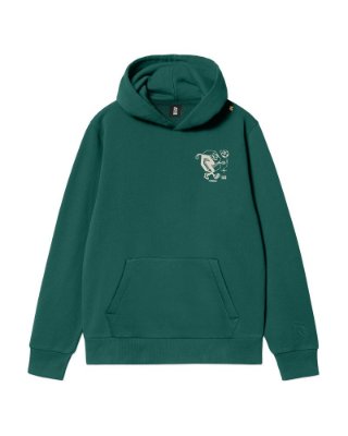 Robey - Kick Ups Hoodie - Donkergroen afbeelding