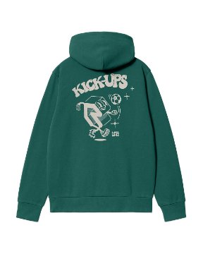Robey - Kick Ups Hoodie - Donkergroen Robey - Kick Ups Hoodie - Donkergroen