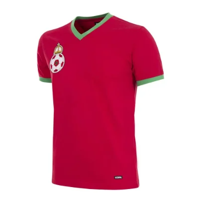 Marokko Retro Voetbalshirt 1970's afbeelding