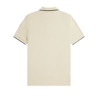 Fred Perry – Twin Tipped Poloshirt – Oatmeal/ Ecru/