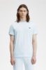 Afbeeldingen van Fred Perry - Contrast Tape Ringer T-Shirt - Lichtblauw