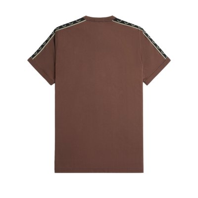 Fred Perry – Contrast Tape Ringer T-Shirt – Carrington Brick