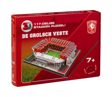 FC Twente Grolsch Veste - 3D Puzzle FC Twente Grolsch Veste - 3D Puzzle
