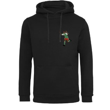 FC Eleven - Roger Milla Dance Hoodie - Black FC Eleven - Roger Milla Dance Hoodie - Black