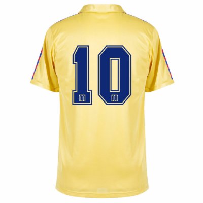 Meyba - Barcelona Retro Shirt Uit 1981-1985 + Nummer 10 afbeelding