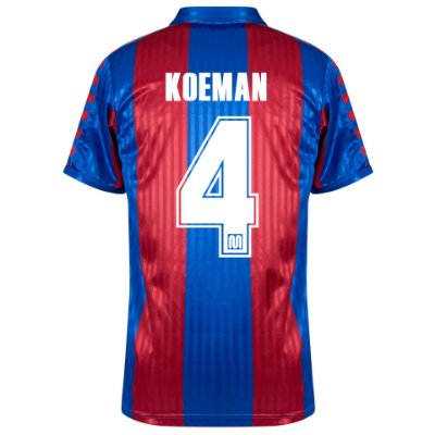 Meyba - Barcelona Retro Voetbalshirt 1989-1992 + Koeman 4 afbeelding
