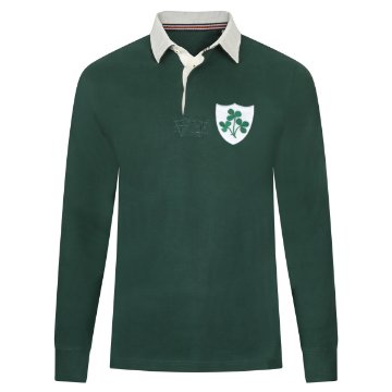 Rugby Vintage - Ireland Retro Rugby Shirt 1980's - Green Rugby Vintage - Ireland Retro Rugby Shirt 1980's - Green