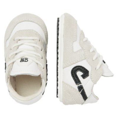 Cruyff - Faas Junior Baby Schoentjes - Wit/ Zwart afbeelding