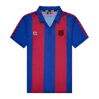 Meyba - Barcelona Retro Voetbalshirt 1982-1984 afbeelding