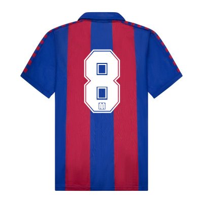 Meyba - Barcelona Retro Voetbalshirt 1982-1984 + 8 (Schuster) afbeelding
