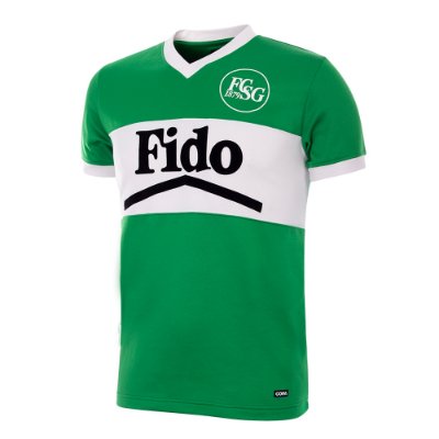 FC St. Gallen Retro Voetbalshirt 1984 afbeelding