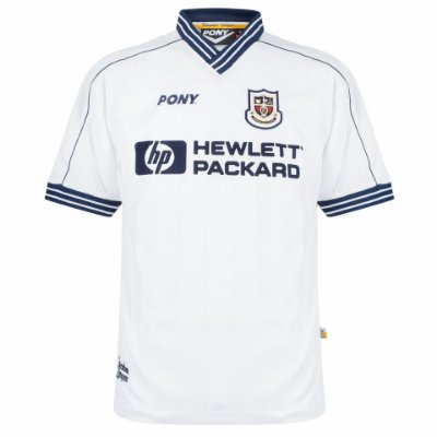 Pony - Tottenham Hotspur Retro Voetbalshirt 1996-1998 afbeelding