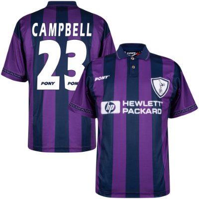 Pony - Tottenham Hotspur Retro Uitshirt 1995-1996 + Campbell 23 afbeelding