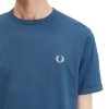 Fred Perry - Ringer T-Shirt - Midnight Blue