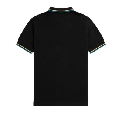 Fred Perry – Twin Tipped Poloshirt – / Ice / Cyber