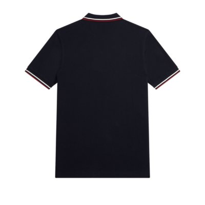 Fred Perry – Twin Tipped Polo – / Snow / Burnt