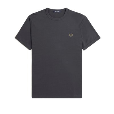 Fred Perry - Ringer T-Shirt - Anchor Grey afbeelding