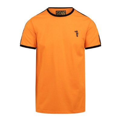 Cruyff - Nederland Dos Rayas T-Shirt - Oranje afbeelding