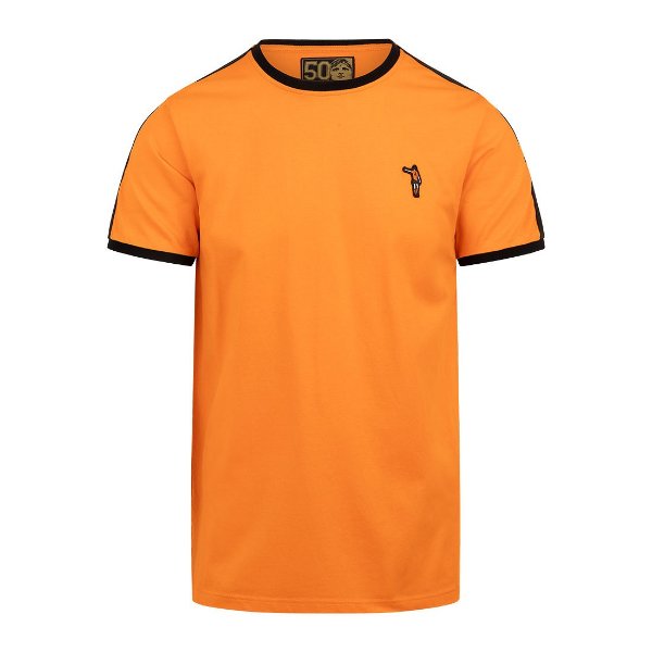 Cruyff - Nederland Dos Rayas T-Shirt - Oranje