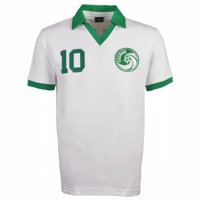 New York Cosmos Pele Retro Voetbalshirt + Pele 10 afbeelding