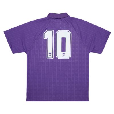 ABM - Fiorentina Retro Voetbalshirt 1989-1990 + Nummer 10 (Roberto Bag afbeelding